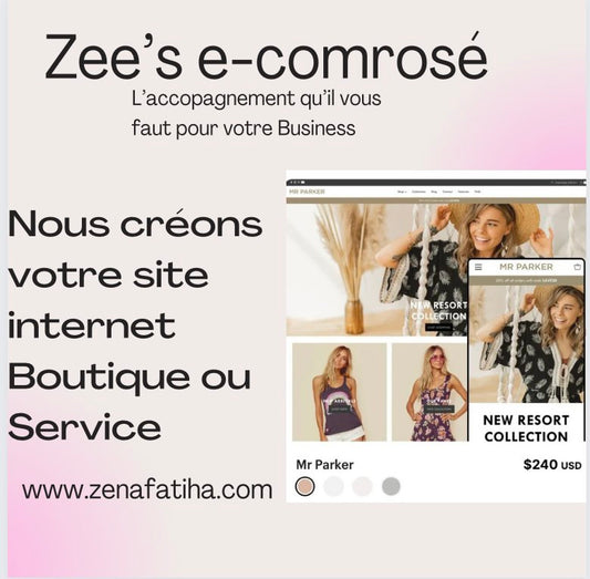 Ecomrose2,groupe de coaching suivi creation de site Internet e-commerce