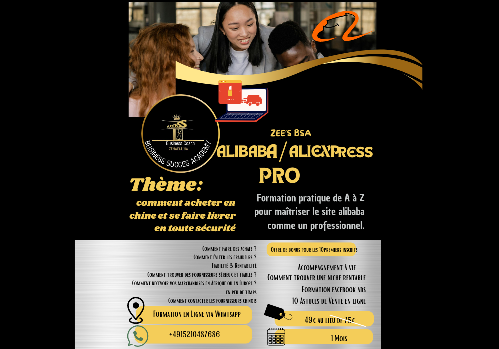 Formation Alibaba/ Aliexpress